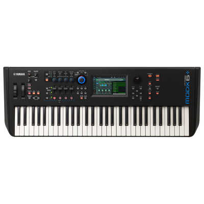 ヤマハ YAMAHA ミュージックシンセサイザーMODX6+純正ソフトケース付 ヤマハ YAMAHA ミュージックシンセサイザー MODX6＋ の通販