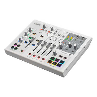 ヤマハ YAMAHA ライブストリーミングミキサー ホワイト AG08W の
