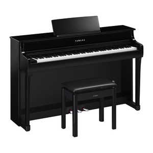 ヤマハ YAMAHA 電子ピアノ Clavinova（クラビノーバ） CLP-800シリーズ 黒鏡面艶出し調［88鍵盤］ CLP-835PE