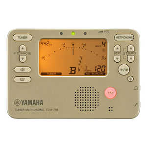 ヤマハ YAMAHA チューナーメトロノーム ゴールド TDM-710GL ヤマハ YAMAHA チューナーメトロノーム ゴールド TDM-710GL