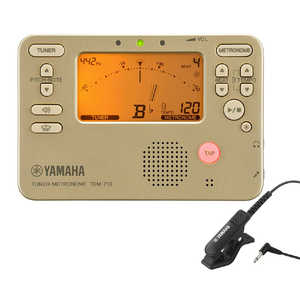 ヤマハ YAMAHA チューナーメトロノーム マイクセット TDM-710GLM ヤマハ YAMAHA チューナーメトロノーム マイクセット TDM-710GLM