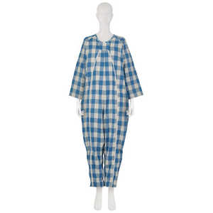 竹虎 フドーねまきA 厚手 LL チェックブルー 107085