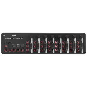 コルグ KORG 〔USB フィジカルコントローラー〕 nanoKONTROL2 ブラック NANOKONTROL2BK コルグ KORG 〔USB フィジカルコントローラー〕 nanoKONTROL2 ブラック NANOKONTROL2BK