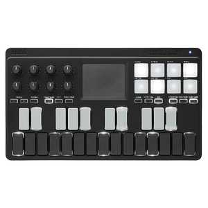 コルグ　KORG ベロシティ対応25鍵モバイルMIDIキーボード nanoKEY Studio BK(ブラック) 