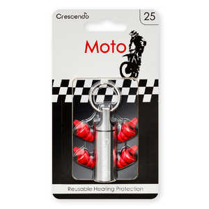 CRESCENDO モータースポーツ用耳栓 MOTO25 CRESCENDO モータースポーツ用耳栓 MOTO25