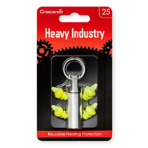 CRESCENDO 工場・建設現場用耳栓 HeavyIndustry25