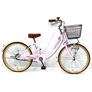 丸石サイクル 20型 子供用自転車 メリーベル(ピンク/シングルシフト)【組立商品につき返品不可】 MB20J