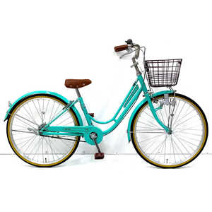 丸石サイクル 子供用自転車 22型 メリーベル(シングルシフト) グリーン【組立商品につき返品不可】 MB22J
