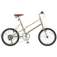 丸石サイクル 自転車 ミニベロ トライアングルMX TRIANGLE ラテ