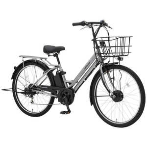 ブリヂストン電動アシスト自転車アシスタ 26インチシルバーアルミ