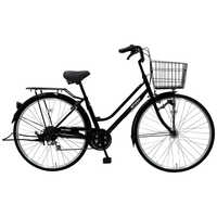 チアキ 【東京都で直接引取限定】　自転車 モーリス　ブラック　27インチ 丸石サイクル 自転車 スカイホリデーST ［外装6段 / 27インチ］ マット