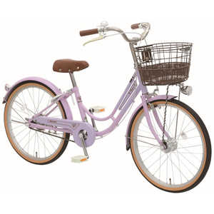 丸石サイクル 20型 子供用自転車 リズミック Rhythmic(シングルシフト) ピンク×パープル【組立商品につき返品不可】 RZP20K