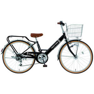 丸石サイクル 26型 子供用自転車 フレッシュタウンJr FRESH TOWN (外装6段変速) メタリックブラック【組立商品につき返品不可】 FVP266CRZ 丸石サイクル 26型 子供用自転車 フレッシュタウンJr FRESH TOWN (外装6段変速) メタリックブラック【組立商品につき返品不可】 FVP266CRZ