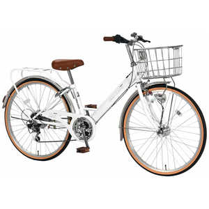 丸石サイクル 子供用自転車 20インチ フレッシュタウンJr FRESH TOWN (外装6段変速) パールホワイト 【組立商品につき返品不可】 FVP206CRR 丸石サイクル 子供用自転車 20インチ フレッシュタウンJr FRESH TOWN (外装6段変速) パールホワイト 【組立商品につき返品不可】 FVP206CRR