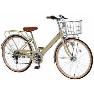 丸石サイクル 子供用自転車 20インチ フレッシュタウンJr FRESH TOWN (外装6段変速) ラテベージュ 【組立商品につき返品不可】 FVP206CRR 丸石サイクル 子供用自転車 20インチ フレッシュタウンJr FRESH TOWN (外装6段変速) ラテベージュ 【組立商品につき返品不可】 FVP206CRR