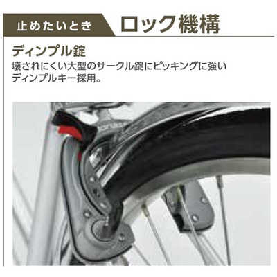 丸石サイクル 自転車 ティータイム Tea Time [20インチ] ラベンダー 