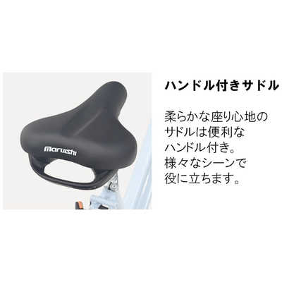 丸石サイクル 自転車 アーカル [外装6段/27インチ] マットブラック