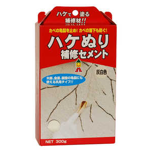 ミラコン ハケぬり補修セメント 灰白色・300g MHS-01 ハケヌリホシュウセメントカイハクショク ミラコン ハケぬり補修セメント 灰白色・300g MHS-01 ハケヌリホシュウセメントカイハクショク