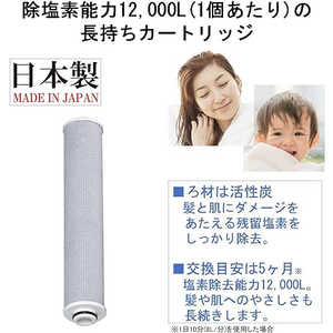 東レ トレシャワースリム用交換カートリッジ(1個入り) RSC51 東レ トレシャワースリム用交換カートリッジ(1個入り) RSC51