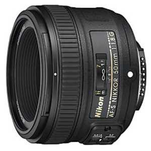 ニコン　Nikon カメラレンズ ［ニコンF /単焦点レンズ］ ブラック AF-S NIKKOR 50mm f/1.8G