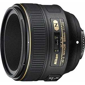 ニコン　Nikon カメラレンズ ［ニコンF /単焦点レンズ］ ブラック AF-S NIKKOR 58mm f/1.4G