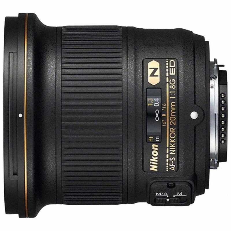 ニコン　Nikon ニコン　Nikon カメラレンズ ［ニコンF /単焦点レンズ］ ブラック AF-S NIKKOR 20mm f/1.8G ED AF-S NIKKOR 20mm f/1.8G ED