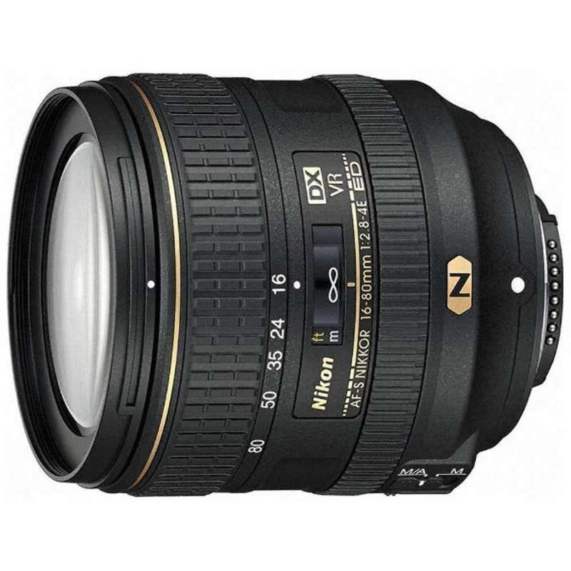ニコン　Nikon ニコン　Nikon カメラレンズ ［ニコンF /ズームレンズ］ ブラック AF-S DX NIKKOR 16-80mm f/2.8-4E ED VR AF-S DX NIKKOR 16-80mm f/2.8-4E ED VR