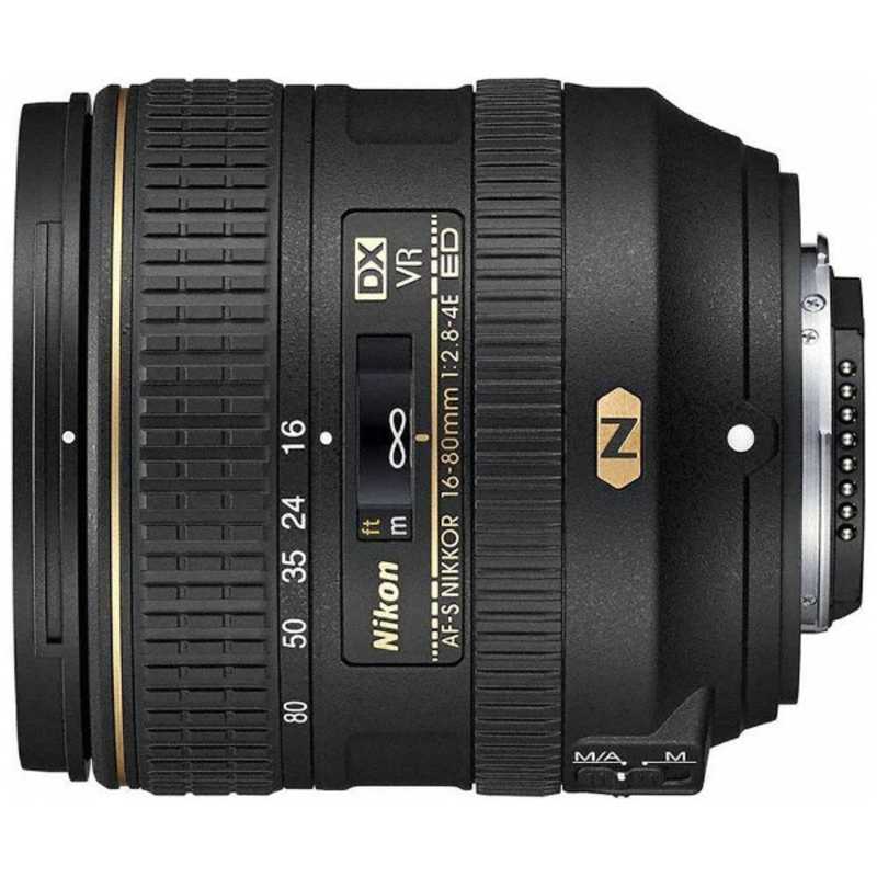 ニコン　Nikon ニコン　Nikon カメラレンズ ［ニコンF /ズームレンズ］ ブラック AF-S DX NIKKOR 16-80mm f/2.8-4E ED VR AF-S DX NIKKOR 16-80mm f/2.8-4E ED VR