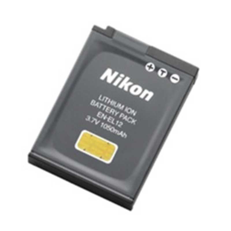 ニコン　Nikon ニコン　Nikon Li-ionリチャージャブルバッテリー ENEL12 ENEL12