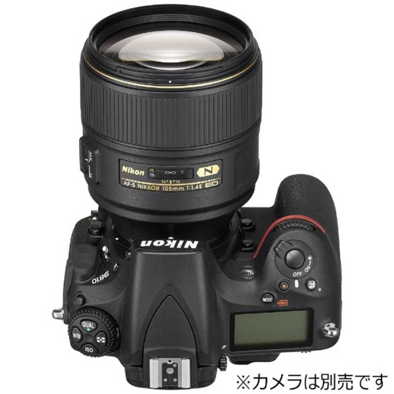 ニコン　Nikon ニコン　Nikon カメラレンズ ブラック (ニコンF /単焦点レンズ) AF-S NIKKOR 105mm f/1.4E ED AF-S NIKKOR 105mm f/1.4E ED