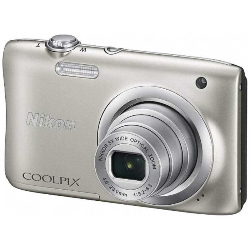 ニコン　Nikon ニコン　Nikon コンパクトデジタルカメラ　COOLPIX（クールピクス） A100（シルバー）　シルバー A100SL A100SL