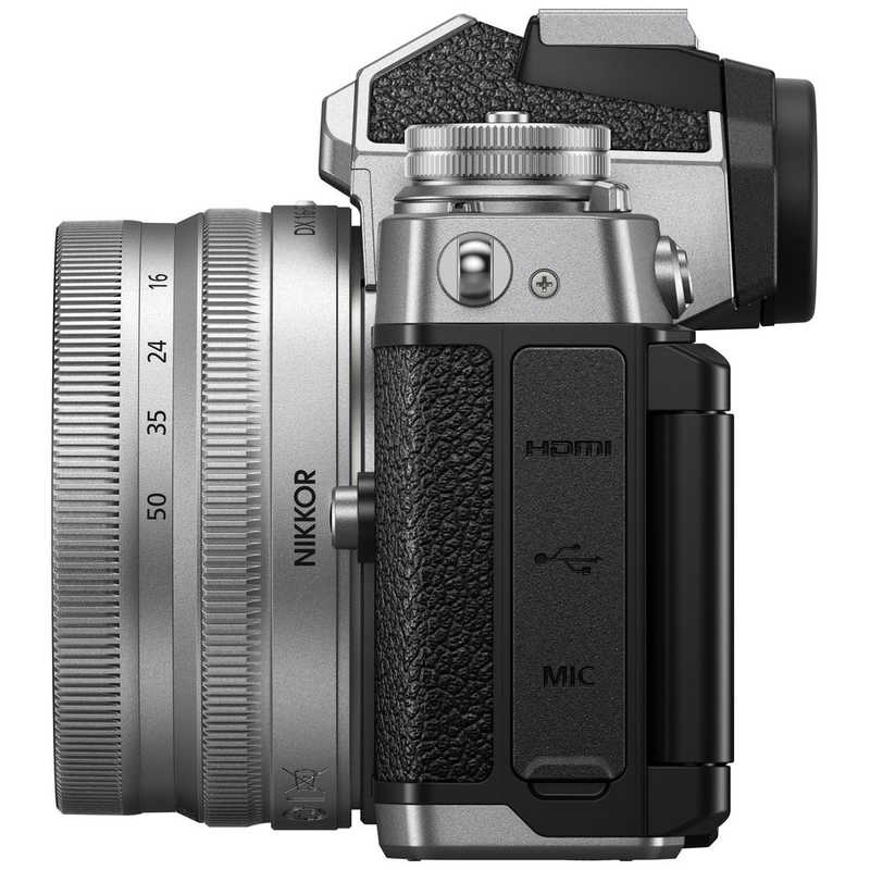 ニコン　Nikon ニコン　Nikon ミラーレス一眼カメラ Z fc 16-50 VR レンズキット シルバー Z fc 16-50 VR レンズキット シルバー