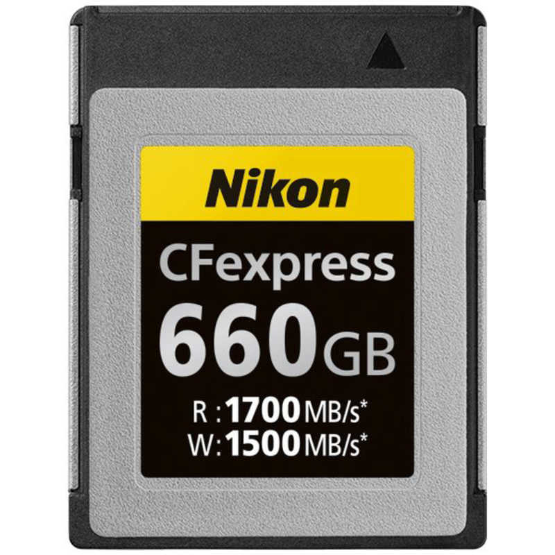 ニコン　Nikon ニコン　Nikon Cfexpressカード Type B (512GB) MC-CF660G MC-CF660G