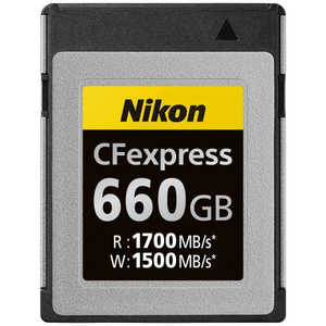 ニコン　Nikon Cfexpressカード Type B (512GB) MC-CF660G