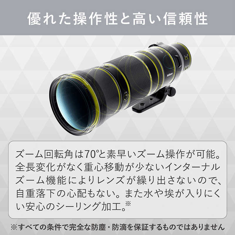 ニコン　Nikon ニコン　Nikon カメラレンズ ［ニコンZ /ズームレンズ］ NIKKOR Z 180-600mm f/5.6-6.3 VR NIKKOR Z 180-600mm f/5.6-6.3 VR