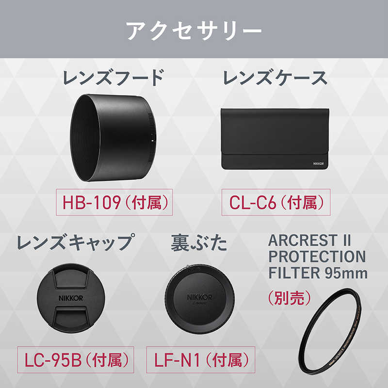 ニコン　Nikon ニコン　Nikon カメラレンズ NIKKOR Z 180-600mm f/5.6-6.3 VR NIKKOR Z 180-600mm f/5.6-6.3 VR