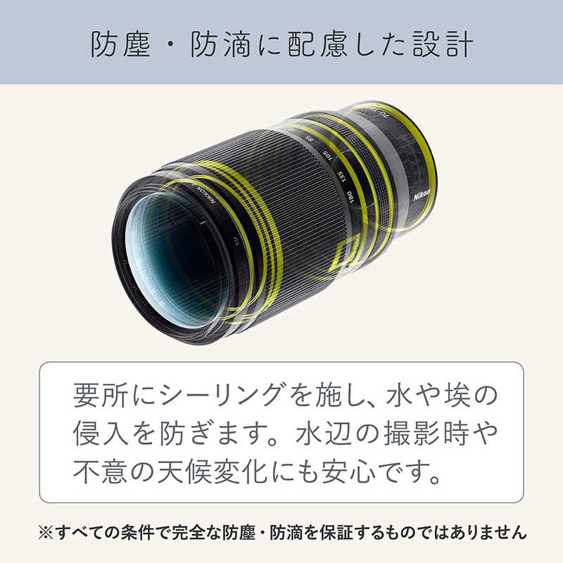 ニコン　Nikon ニコン　Nikon カメラレンズ ［ニコンZ /ズームレンズ］ NIKKOR Z 70-180mm f/2.8 NIKKOR Z 70-180mm f/2.8