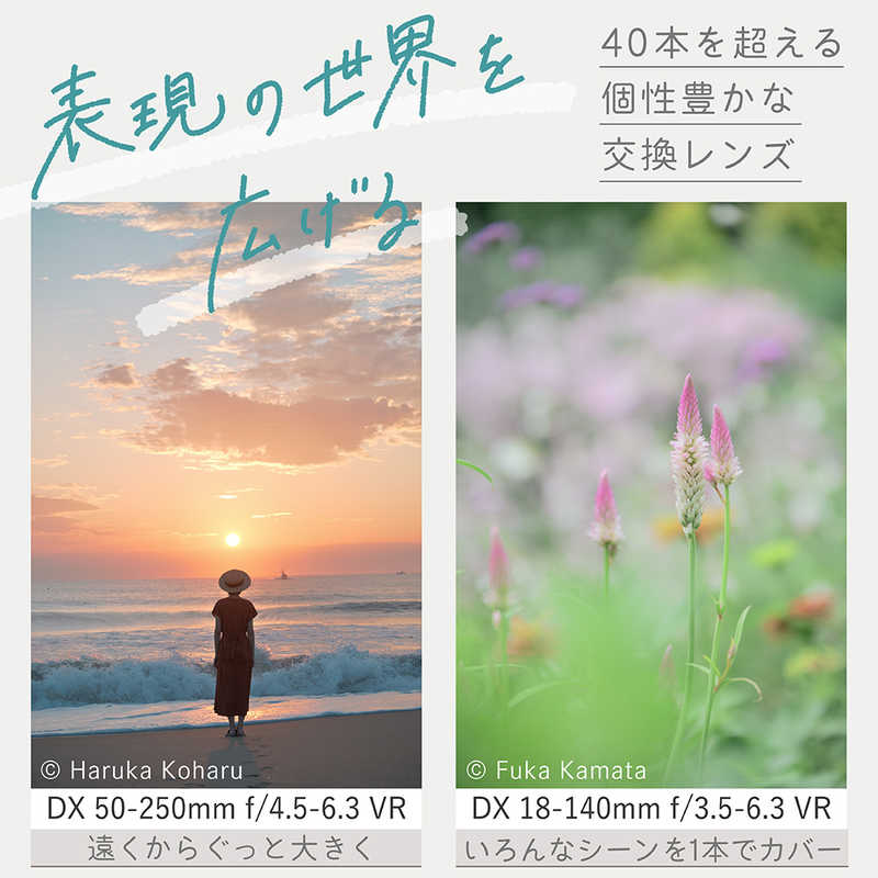 ニコン　Nikon ニコン　Nikon ミラーレス一眼カメラ Z50II 18-140 VR レンズキット Z50II 18-140 VR レンズキット