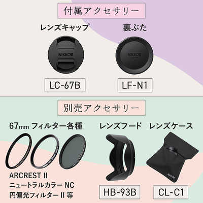 ニコン Nikon NIKKOR Z 24-105mm f/4-7.1 ［ニコンZ / ズームレンズ