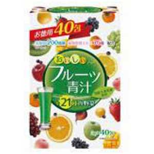 ユーワ おいしいフルーツ青汁+21種の野菜 40包 ユーワ おいしいフルーツ青汁+21種の野菜 40包