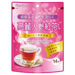 ユーワ 高麗人参紅茶 14包 ユーワ 高麗人参紅茶 14包