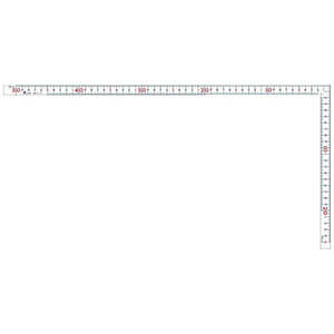 シンワ測定 シンワ 曲尺_ホワイト名作50cm表裏同目 11101