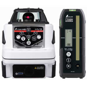 シンワ測定 スピニングレーザーHG HV-3 受光器付 レッド 70848 シンワ測定 スピニングレーザーHG HV-3 受光器付 レッド 70848