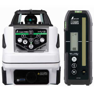 シンワ測定 スピニングレーザーHG HV-3 受光器付 グリーン 70849 シンワ測定 スピニングレーザーHG HV-3 受光器付 グリーン 70849