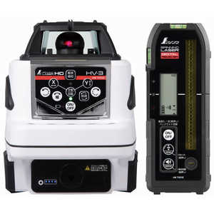 シンワ測定 スピニングレーザーHG HV-3 デジタル受光器付 レッド 70878