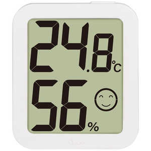 シンワ測定 シンワ73247 温湿度計 環境チェッカー ホワイト #73247