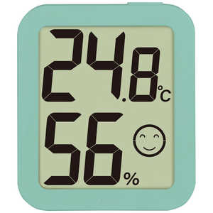 シンワ測定 シンワ73249 温湿度計 環境チェッカー ミント #73249