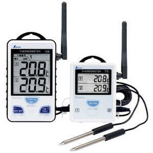 シンワ測定 シンワ ワイヤレス温度計 A 最高･最低 隔測式ツインプローブ 外部アンテナ型 73441