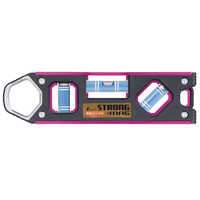 ケース シンワ測定 仮設工レベル STRONG-MAG マグネット付 150mm 73479 の通販