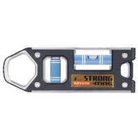 シンワ測定 仮設工レベル STRONG-MAG マグネット付 100mm 73482 の通販